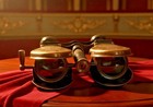 London 1857 Antique R   J  Beck Ltd Field Brass Glasses Binoculars Mother Gift