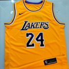 Kobe Bryant Autographed Los Angeles Lakers Home Jersey  24 With Coa