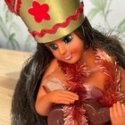Vintage 1970   s Hawaiian Hula Girl W ukulele Figurine 11    Made In Japan