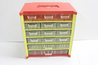 Vintage Mac Tools 14 Drawer Cabinet Organizer Storage Parts Bin Metal Akro Mils