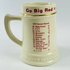 1970 Nebraska Huskers Falstaff Football National Champs Beer Stein Ceramic Mug