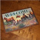 Rivers Edge Products Rubber Door Mat  26  X 17  Anti-slip Indoor Or Outdoor