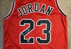 Michael Jordan Signed Autographed Chicago Bulls Custom Jersey With Coa
