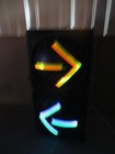 Vtg Eagle Mark Iv Arrow Turn Signal Traffic Light Multi-color Light Up Blinking
