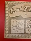 1968 Craftool  tech Tips  By Al Stohlman 17 x11  Leather Tooling Patterns 20 Pgs
