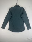 Apt 9 Dress Shirt Mens 14 5 32 33 Green Slim Fit Stretch Button Down Long Sleeve