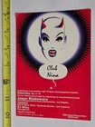 Club Nina 90s Jason Blakemore Rave Club Flyer Vtg Dj Niles Electro Edm Party