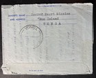 1961 Nukualofa Tonga Toga Air Letter Aerogramme Cover To New York Usa