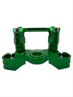 Pps Racing Kawasaki Klx110 Billet Upper Triple Camps With Riser Bar Mount Green 