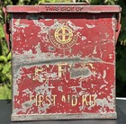 Vintage Mine Safety Appliances Msa First Aid Kit Efd Fire Department Cast Iron