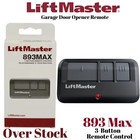 Liftmaster 893max 3 Button Visor Remote Control Garage Door Opener Pack   40