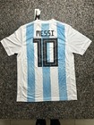 Adidas Argentina Lionel Messi Home Soccer Futbol Jersey 2018 Mens Medium 