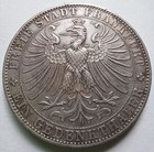 1863 Frankfurt F  rstentag Gedenkthaler Silver Coin Km 372  Xf au Details