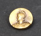 Roman Gladiator Bronze Medallion Coin Pin Back By Medallic Art Co Ny  2394d-5