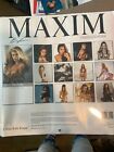 Maxim Magazine 2018 Wall Calendar 16 Month    6 75  X 7  Hot Ladies Sealed New 