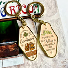 New Taylor Swift Evermore Alloy Metal Keychain Gold Rush Cowboy Like Me