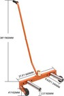 Adjustable Tire Moving Cart Tool Truck Tire Wheel Heavy Duty Dolly 330 Lbs Usa