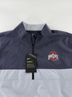 Men s Nike Shield Lightweight 1 4 Zip Jacket Ohio State Buckeyes Sz L Large New