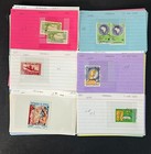 Senegal Stamp Collection On Dealer Cards  213 Cv Zayix 0825cb514639