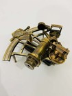 Best Nautical 8  Solid Brass Working Henry N Borrow Navigational Sextant Marine