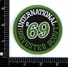 1969 International Harvester Scout Embroidered Patch Black b olive Iron sew-on