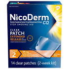  2 Pack  Nicoderm Cq Step 2 Extended Release Nicotine Patches To Stop Smoking