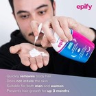 Epify Hair Removal Cream - Intimate   Private Use For Men   Women  3 Pack 