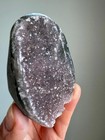 Rainbow Galaxy Amethyst Crystal Cluster Druzy Purple Geode Mineral Specimen A25