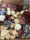 200pc Artificial Rose Flower Heads For Wedding Party Decoration Diy Crafts