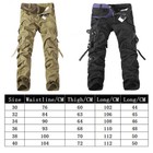 New Mens Cargo Pants Work Trousers Multiple Pockets Tactical Combat Outdoor Pant