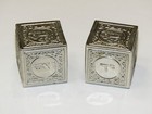 Beautiful Tefillin Covers Silver Plated Made In Israel The Holy Places In Israel