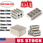 Lot 10 50 100 Round Disc Block Magnets Rare Earth Neodymium N52 N50 N35