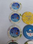 Vintage Casino Chips Las Vegas New Orleans Detroit Lot Of 16 50 Cent And  1