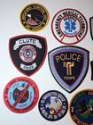 Police Patch Lot - 15 Assorted Law Enforcement Related Patches - Free Usps 