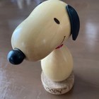 Snoopy Usaburo Kokeshi Character Doll Collectible Toy Figure Set Vintage