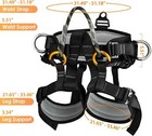 Rock Climbing Harness  Thickened Professional Large Harness For Tree Climbing