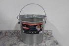 Behrens 2pyw5 4 Pk 10 Gal Capacity Silver Galvanized Steel Bucket  bw 