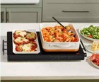 Chefman Electric Warming Tray Glass Top 21 x16      Temp Control