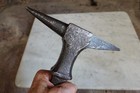 Antique Blacksmith Stump Anvil Hardy Stake Horn  Anvil Hardy  Tinsmith Farrier