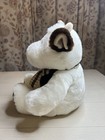 Vintage Aurora Cow Soft Plush Animal White And Brown 19   