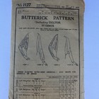 1920s Butterick Pattern 1127 Butterick Pattern 