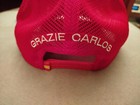 Sainz Gp Abu Dhabi 2024 Autograph Hat - Ferrari - F1