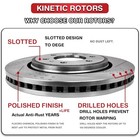 Front rear Brake Rotors   Ceramic Pads For 1999-2006 Silverado sierra 1500