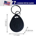 125khz Rfid Fob Writable Tags T5577 Card 10pcs  Key Fob