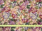 Vintage Classic Cottons Floral Fabric    Border Stripe 2001  3 Pieces 7 25 Yards