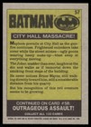Batman 1989 Movie Topps Card  57  nm 