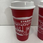 2 Starbucks 2025 Limited Edition Red Cup 16 Oz Reusable Holiday Cup  brand New 