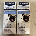 Petarmor Sure Shot 2x Liquid Wormer For Dogs Up To 120 Lbs 2 Oz  wyz   09 27
