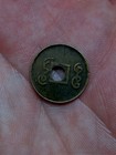 China Kwangtung 1 Cash Coin Guangxu Tongbao Qing Dynasty Brass