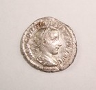 238-244 Ad Gordian Iii Ancient Roman Silver Denarius Emperor Riding Horse Au
